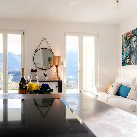 Magic Garden With Jacuzzi-pool And Luxury View Lenno